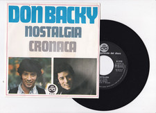 Disco 45 Giri Don Backy