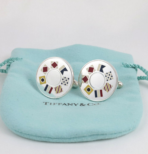 Gemelli tiffany bandiere - gemelli, &