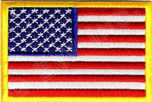 Patch bandiera usa confezione - bandiera,