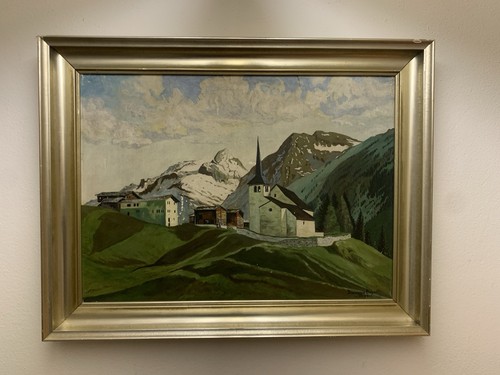 Quadro olio kirchberg - olio/lw.,