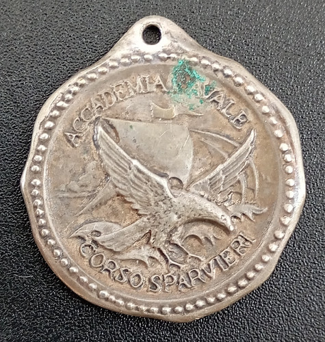 Medaglia argento corso - medaglia,