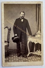 orig. Foto CDV fotografia uomo