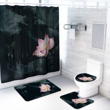 Tappeto bagno stampa 3D Lotus