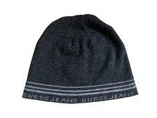 Guess - L - Cappello a cuffia in lana antracite donna