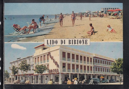 Cartolina lido bibione - cartolina,