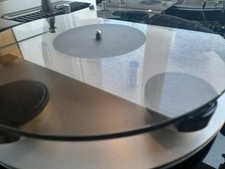 Sottopiatto In Vetro Fume' Per Giradischi