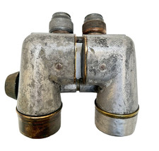 GRUPPO OTTICO BINOCOLO BINOCULARS NAVE NAVY AEREO CAR MILITAR ww1 ww2 militare