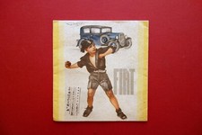 Pieghevole FIAT Balilla Auto Stanguellini Grafica Codognato 1932 Gros Monti