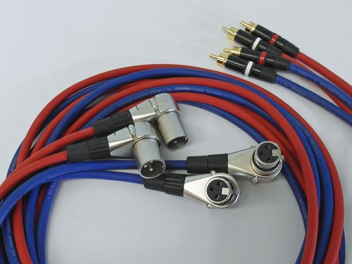 Cavo rca 4x2 metri xlr - cavo,