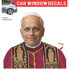Car Window Decal - 3D - Pope