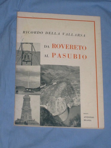 Ricordo della vallarsa - ricordo,