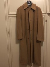 Cappotto lungo cammello