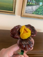 HANDBLOWN GLASS FLOWER WITH
