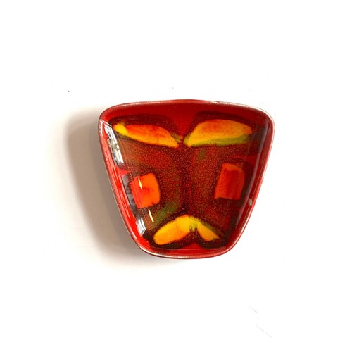 Poole pottery delphis pin - pottery,