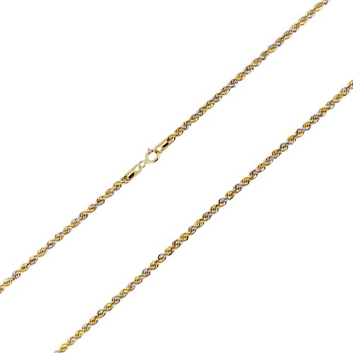 Collana donna bicolore - bicolore, oro
