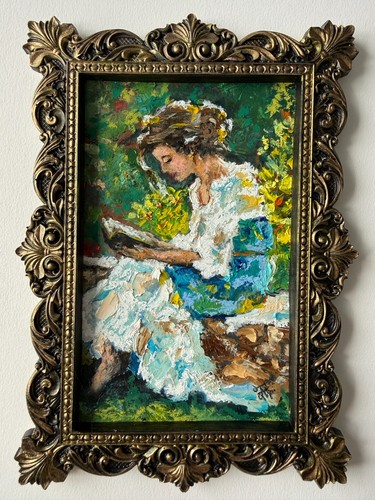 Quadro ragazza donna arte