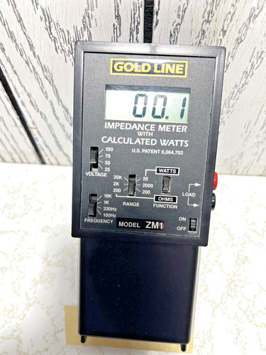 Misuratore impedenza gold - misuratore,