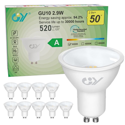 Lampadina led gu10 - gy, 2.9w