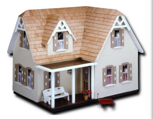 Greenleaf wood dollhouse kit - greenleaf,