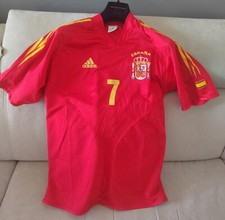 MAGLIA SHIRT CAMISETA SPAGNA ADIDAS RAUL 7 EURO 2004 