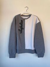Felpa Australian Donna M Grigio Cotone Pre Owned
