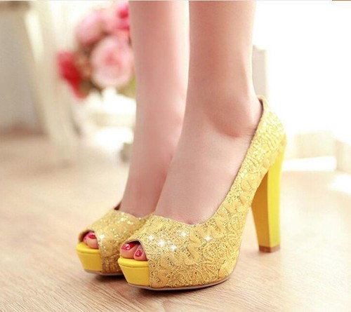 Decolte donna oro glitter