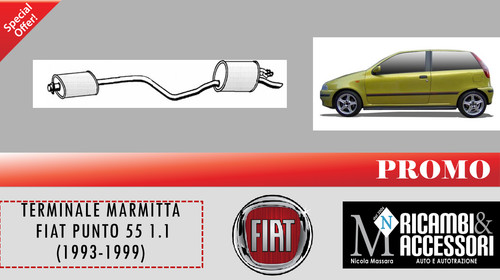 Terminale marmitta fiat punto - marmitta,