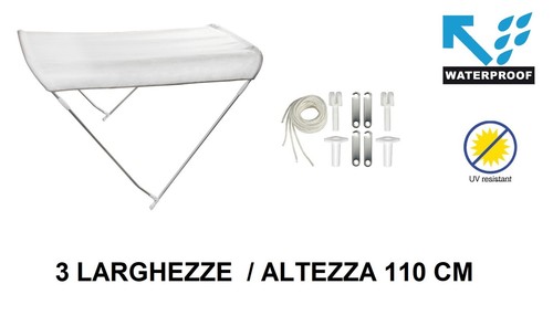 Tendalino archi bianco 3 - 2,