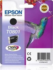 Epson Cartuccia Originale Inkjet per Epson Stylus Photo Nero T0801 C13T08014021