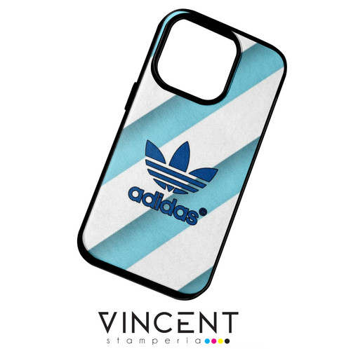 Cover iphone adidas azzurro - iphone,,