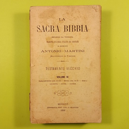 Sacra bibbia testamento - la,