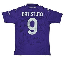 MAGLIA GARA BATISTUTA PEPITO DAY AUTOGRAFATA