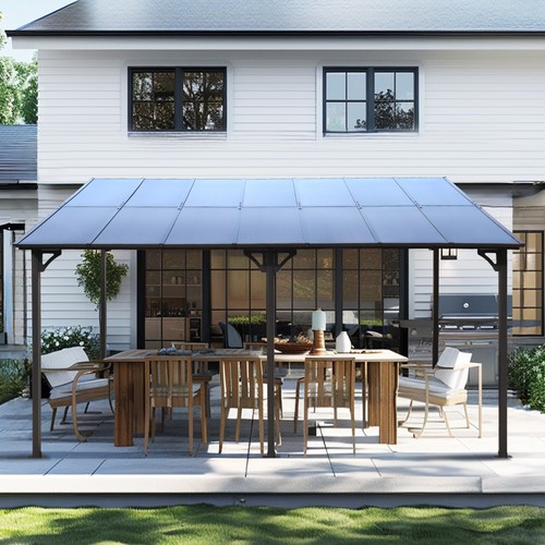 Outdoor gazebo - outdoor, metal