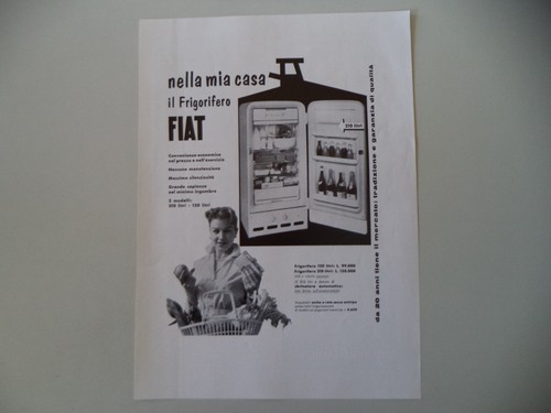 Advertising pubblicità 1957 - advertising,