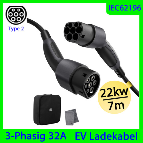 Cavo ricarica type ev - 2, 32a
