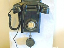 TELEFONO B.C. P.F. ( DA PARETE ) IN BACHELITE DELLA DITTA ERICSSON SVEDESE U