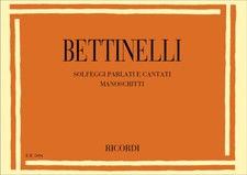 BETTINELLI - Solfeggi Parlati