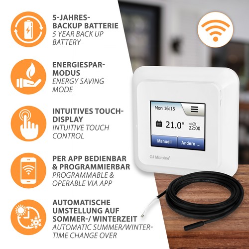 Owd5 wifi termostato touch - owd5,