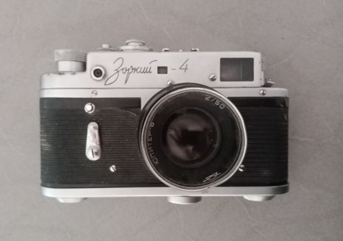 Fotocamera sovietica zorki - fotocamera, zorki-4
