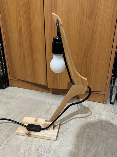 Lampada tavolo legno - da, in