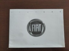 FIAT 500 GPL ( Benzina / Gas ) Supplemento USO MANUTENZIONE anno 2011