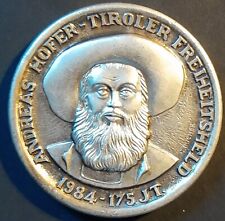 Medaglia commemorativa Andreas Hofer 1767-1810, 1984; Drm. 38 mm