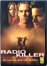 Dvd Radio Killer con Paul Walker 2001 Usato