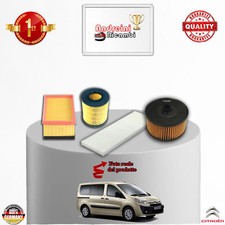 KIT TAGLIANDO 4 FILTRI CITROEN JUMPY II 2.0 HDI 88KW 120CV DAL 2007 ->