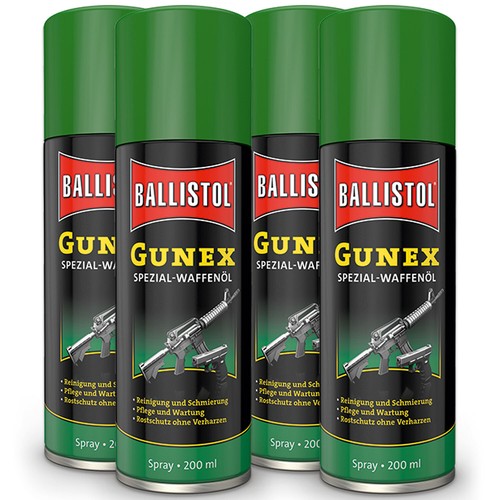 Ballistol gunex 22200 olio - 4x,