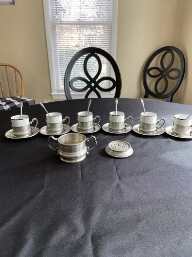 Set espresso etain - set,