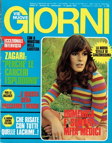 Vie nuove 1973 - vie, agosto