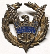 WW2 USMM Sterlina / Spilla