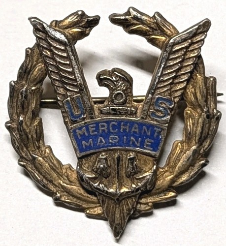 Ww2 usmm sterlina - /, spilla