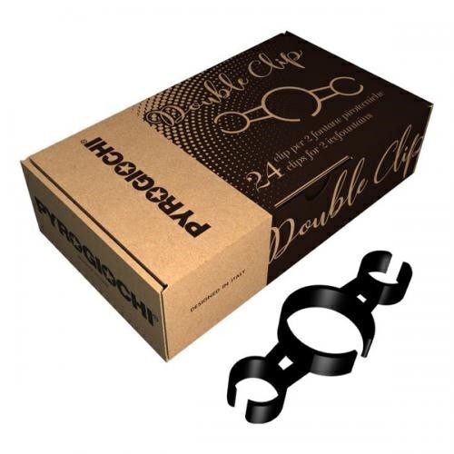 Clip doppio per fontana - doppio,